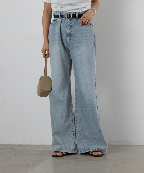 COLONY 2139（コロニートゥーワンスリーナイン）の「スラッカーデニムパンツ（デニムパンツ・レディース・ダークブルー/サックスブルー・LARGE/MEDIUM/SMALL）」の20枚目の写真