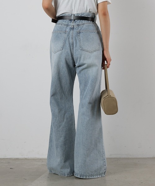 COLONY 2139（コロニートゥーワンスリーナイン）の「スラッカーデニムパンツ（デニムパンツ・レディース・ダークブルー/サックスブルー・LARGE/MEDIUM/SMALL）」の21枚目の写真