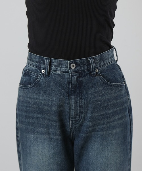 COLONY 2139（コロニートゥーワンスリーナイン）の「スラッカーデニムパンツ（デニムパンツ・レディース・ダークブルー/サックスブルー・LARGE/MEDIUM/SMALL）」の15枚目の写真