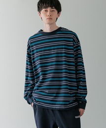 LOWRYS FARM | 【LFM(U)】ＣＲＥＷ　ＮＥＣＫ　ボーダーT／ＬＳ　 581154(Tシャツ/カットソー)