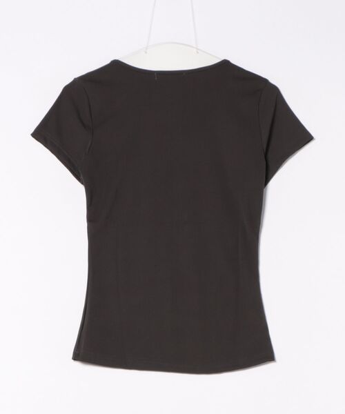 MEMECLE(メメクル)の「【 MEMECLE / メメクル 】グランジパンク Tシャツ(Tシャツ/カットソー・レディース・ダークグレー・MEDIUM/SMALL)」の4枚目の写真