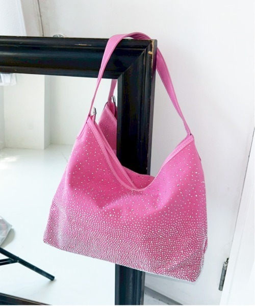 IMARI（イマリ）の「【 IMARI / イマリ 】 ラインストーン ハンドバッグ #_（ハンドバッグ・レディース・ベージュ/ブラウン/ピンク/ブラック・FREE）」の18枚目の写真