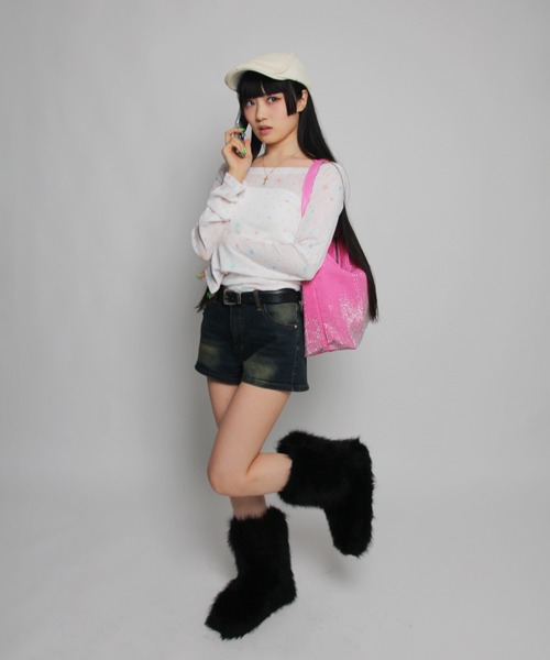 IMARI（イマリ）の「【 IMARI / イマリ 】 ラインストーン ハンドバッグ #_（ハンドバッグ・レディース・ベージュ/ブラウン/ピンク/ブラック・FREE）」の16枚目の写真