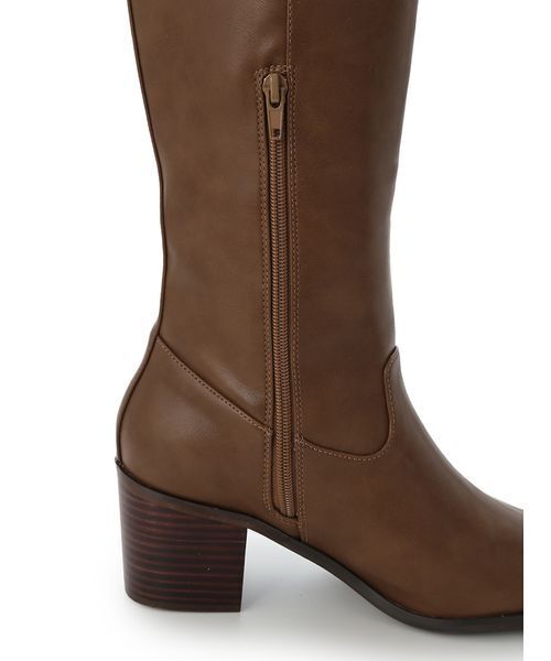 LILY BROWN（リリーブラウン）の「LBビットフィットロングブーツ（ブーツ・レディース・キャメル/ブラック・S/M/L）」の13枚目の写真