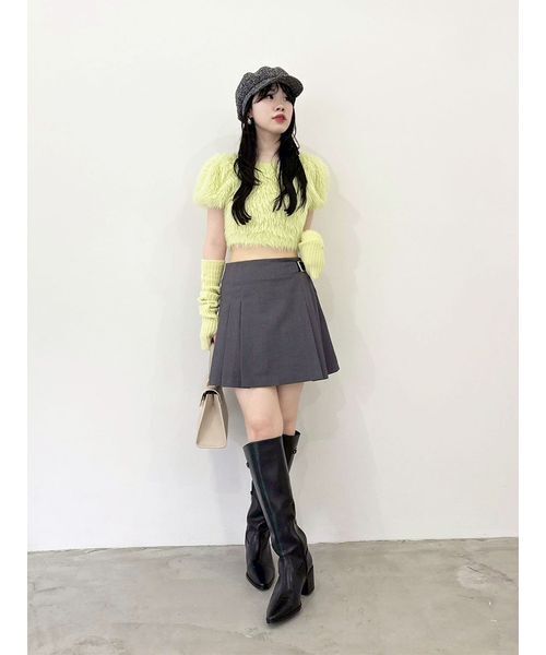 LILY BROWN（リリーブラウン）の「LBビットフィットロングブーツ（ブーツ・レディース・キャメル/ブラック・S/M/L）」の19枚目の写真