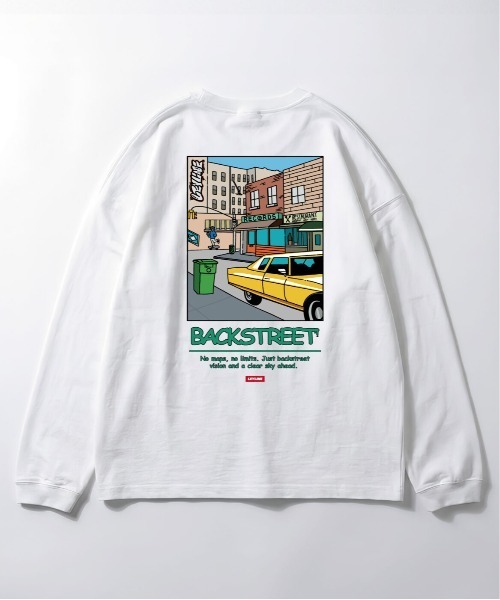 Leyline(レイライン)の「【Leyline】Backstreet l/s tee(Tシャツ/カットソー・メンズ・ブラック/ホワイト・MEDIUM/LARGE/X-LARGE)」の16枚目の写真