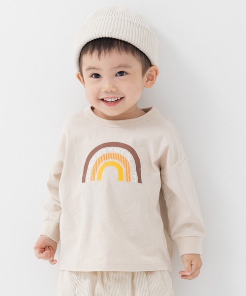 chil2（チルツー）の「綿100％ プリント 長袖Tシャツ（Tシャツ/カットソー・キッズ・K/L/G/I/B/C/D/E/F/A/H/J・80ｃｍ/90cm/100cm/110cm/120cm/130cm/140cm）」の7枚目の写真