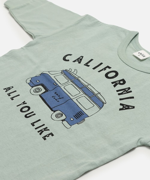 chil2（チルツー）の「綿100％ プリント 長袖Tシャツ（Tシャツ/カットソー・キッズ・K/L/G/I/B/C/D/E/F/A/H/J・80ｃｍ/90cm/100cm/110cm/120cm/130cm/140cm）」の22枚目の写真