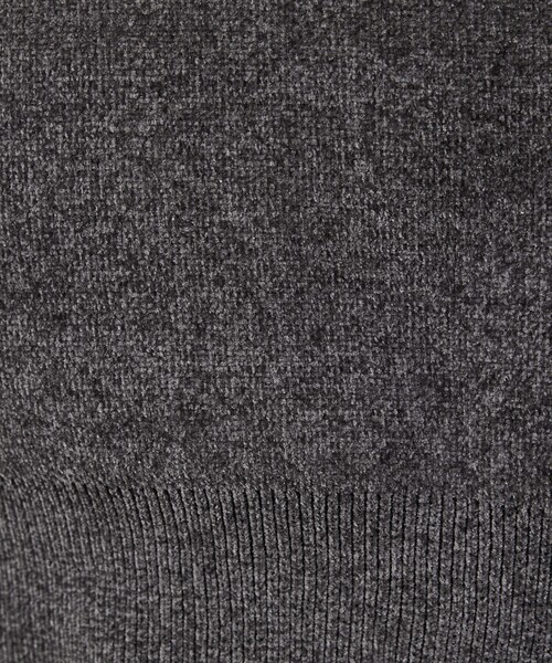 ABAHOUSE GRAY（アバハウスグレイ）の「【QUEST / ワンポイントロゴ】モールリンクス ニット（ニット/セーター・メンズ・ブラック/オフホワイト/モカ/グレイッシュブルー・46/48）」の18枚目の写真