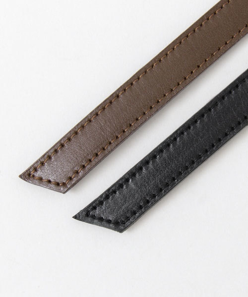 URBAN RESEARCH Sonny Label（アーバンリサーチサニーレーベル）の「レザーループベルト（ベルト・レディース・ブラック/ブラウン・ONE）」の5枚目の写真