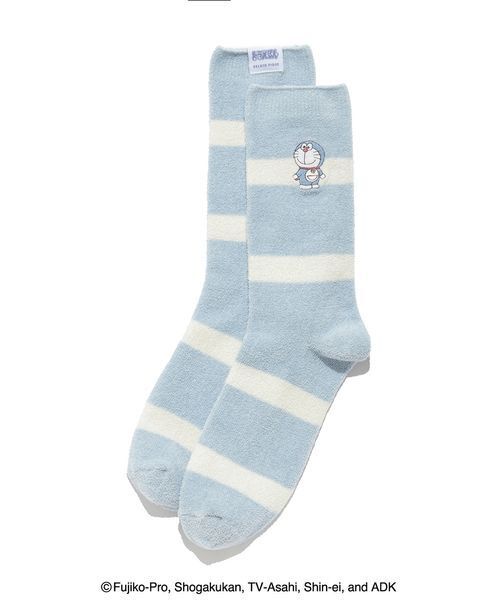gelato pique（ジェラートピケ）の「【ドラえもん】【メンズ】ソックス（ソックス/靴下・メンズ・チャコールグレー/ブルー・F）」の3枚目の写真
