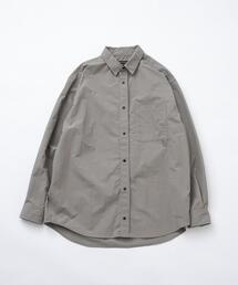 EKAL | 『撥水/UVカット』『UR TECH』ナイロンタッサーロングスリーブシャツ(シャツ/ブラウス)