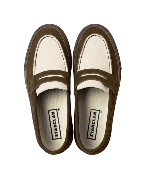 STANCLAN（スタンクラン）の「【STANCLAN】PENNY Suede Blown X Off white（スリッポン・メンズ・ブラウン系その他・28/26.5/27.5/24.5/23.5/27/24）」の6枚目の写真