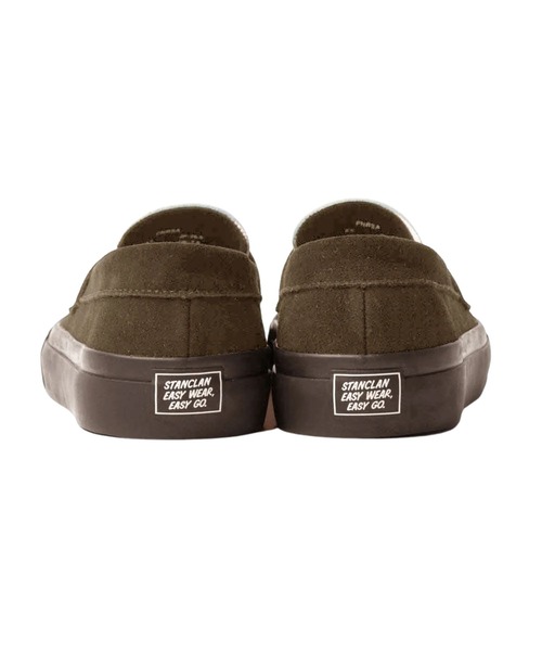 STANCLAN（スタンクラン）の「【STANCLAN】PENNY Suede Blown X Off white（スリッポン・メンズ・ブラウン系その他・28/26.5/27.5/24.5/23.5/27/24）」の9枚目の写真