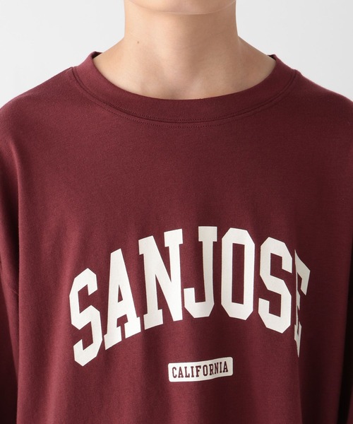 GLOBAL WORK（グローバルワーク）の「ヘビロッTEE/プリント7分袖/579695（Tシャツ/カットソー・キッズ・ライトグレー/ボルドー/オフホワイト/チャコールグレー・130cm/140cm/150cm/160cm）」の13枚目の写真