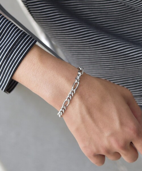 SHIPS any（シップス エニィ）の「SHIPS any: 7mm シルバー プレーティング ブレスレット◇（ブレスレット・メンズ・シルバー/その他1/その他2/その他3・ONE SIZE）」の14枚目の写真