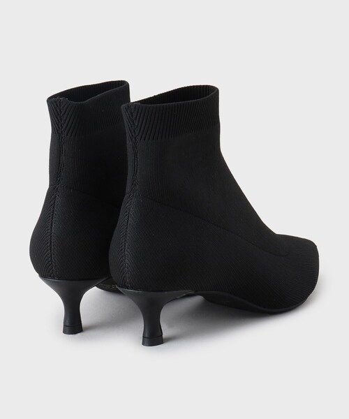 UNTITLED（アンタイトル）の「【ストレッチ】ニットブーツ（ブーツ・レディース・ブラック・30/25/45/40/35）」の4枚目の写真