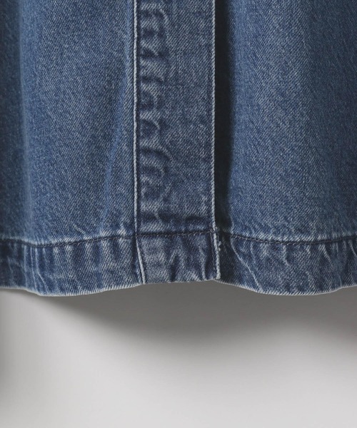 LEPSIM(レプシィム)の「フリンジパッチ/BIGデニムシャツ 579688(シャツ/ブラウス・レディース・ライトブルー/ブルー/ピンク/ベージュ・FREE)」の9枚目の写真