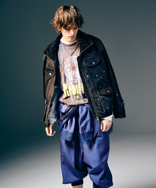 glamb（グラム）の「Snow Wash M-65 / スノーウォッシュM-65（ミリタリージャケット・メンズ・ブラック・S/M/L）」の14枚目の写真