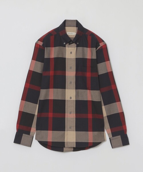 CB CRESTBRIDGE（シービークレストブリッジ）の「【ユニセックス】クレストブリッジチェックオックスシャツ（シャツ/ブラウス・メンズ・ネイビー/ブルー系その他7・1/2）」の8枚目の写真