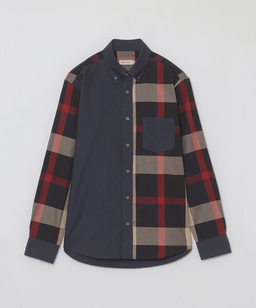 CB CRESTBRIDGE（シービークレストブリッジ）の「【ユニセックス】クレストブリッジチェックオックスシャツ（シャツ/ブラウス・メンズ・ネイビー/ブルー系その他7・1/2）」の14枚目の写真