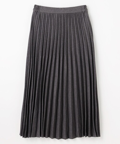 ANY(エニィ)の「【新色追加/ウエストゴム】ウーリッシュプリーツスカート(スカート・レディース・ブラック系/ダークグリーン系3/ダークブラウン系3/黄土色系/ワイン系/グレー系/ネイビー系3/アイボリー系3/ライラック系・LARGE/MEDIUM/SMALL)」の16枚目の写真