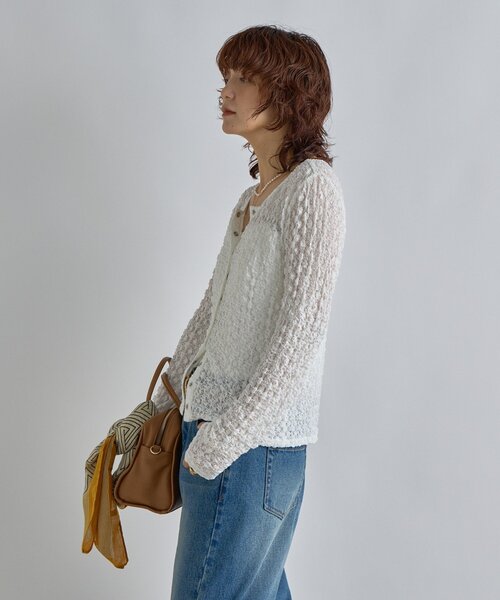 RIVE DROITE(リヴドロワ)の「【こなれ感抜群】レース2WAYカットソー(Tシャツ/カットソー・レディース・ブラック/オフホワイト・FREE)」の14枚目の写真