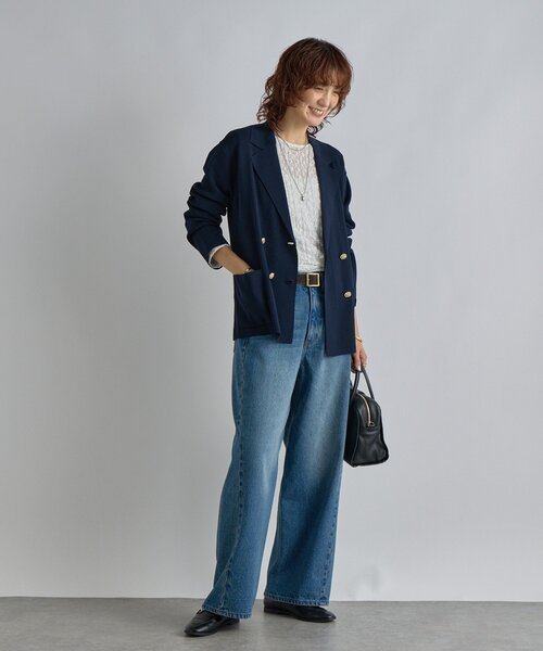 RIVE DROITE(リヴドロワ)の「【こなれ感抜群】レース2WAYカットソー(Tシャツ/カットソー・レディース・ブラック/オフホワイト・FREE)」の20枚目の写真