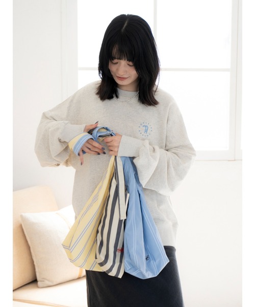 Ungrid（アングリッド）の「POOL SIDE COFFEE別注バッグ（ハンドバッグ・レディース・ブルー/ブラック/イエロー・FREE）」の11枚目の写真