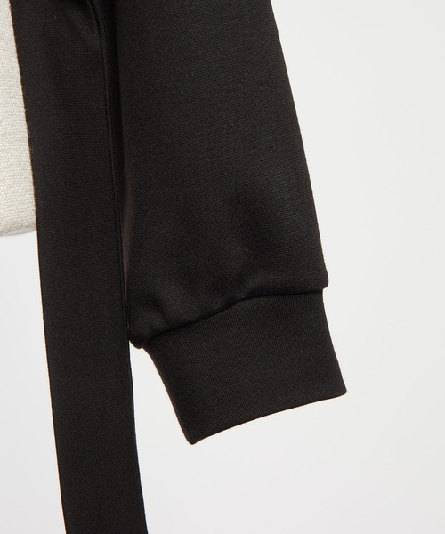 gomme（ゴム）の「ウォームポンチ　ギャザーカーディガン（カーディガン/ボレロ・レディース・ブラック・MEDIUM）」の16枚目の写真