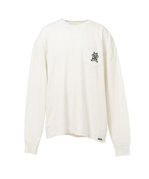 "Messenger Bird" Distressed Pocket L/S T-shirt