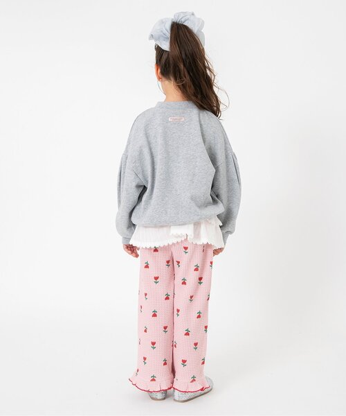 BREEZE（ブリーズ）の「【ジュニア対応】ソウガラワッフルパンツ（その他パンツ・キッズ・アイボリー/ベビーピンク/ピンク/ブラウン/ブラック・140/130/120/110/100/90/80）」の6枚目の写真