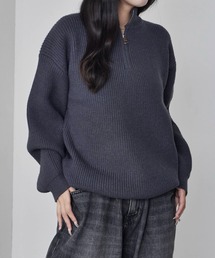 Theater code（シアターコード）の「Half-zip knit/ハーフジップニット 2026年春夏（ニット/セーター）」