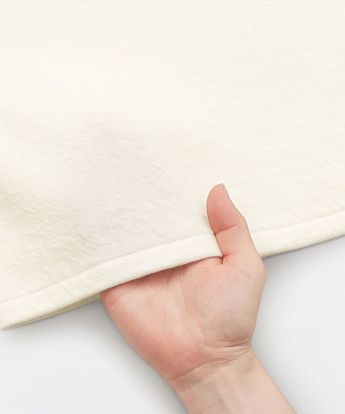 MUJI Labo（ムジラボ）の「〔MUJI Labo〕婦人　コットンカシミヤタートルネックＴシャツ（Tシャツ/カットソー・レディース・グレー系/オフホワイト/ブラック・XL/L/M/S）」の12枚目の写真