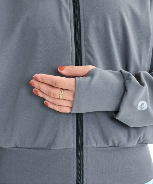 ROXY(ロキシー)の「ロキシー ROXY YOUR ALLY HOODIE(その他トップス・レディース・ブラック/グレー・L/M)」の8枚目の写真