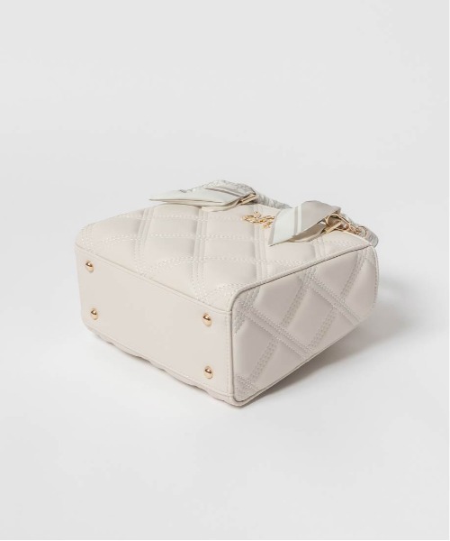 RANDA（ランダ）の「2WAY モノグラムスカーフキルティングハンドバッグ（ハンドバッグ・レディース・アイボリー/グレー/ブラック/ライトグレー・FREE）」の15枚目の写真