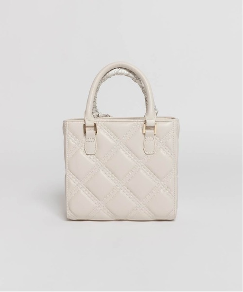 RANDA（ランダ）の「2WAY モノグラムスカーフキルティングハンドバッグ（ハンドバッグ・レディース・アイボリー/グレー/ブラック/ライトグレー・FREE）」の16枚目の写真