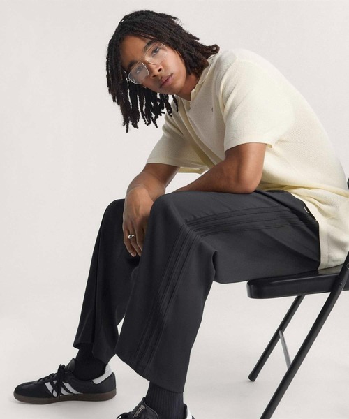 adidas（アディダス）の「プレミアムポロ / アディダスオリジナルス adidas Originals（ポロシャツ・メンズ・ブラック/ホワイト・XX-SMALL/XX-LARGE/LARGE/MEDIUM/SMALL/X-LARGE/X-SMALL/3XL）」の19枚目の写真