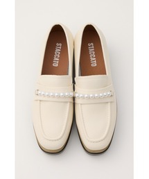 STACCATO | パールチェーンプラットフォーム(ローファー)