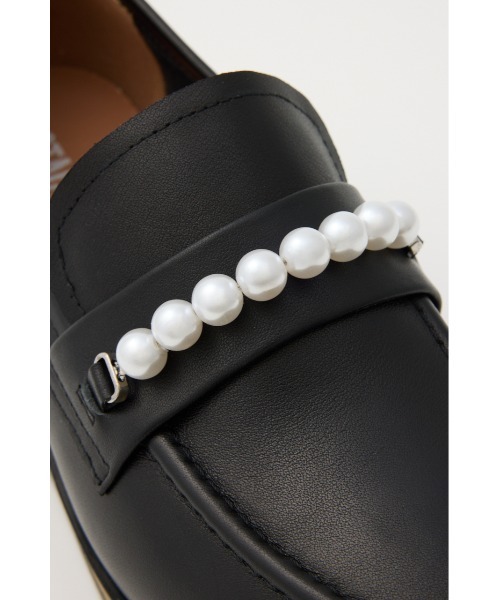 セール】パールチェーンプラットフォーム（ローファー）｜STACCATO