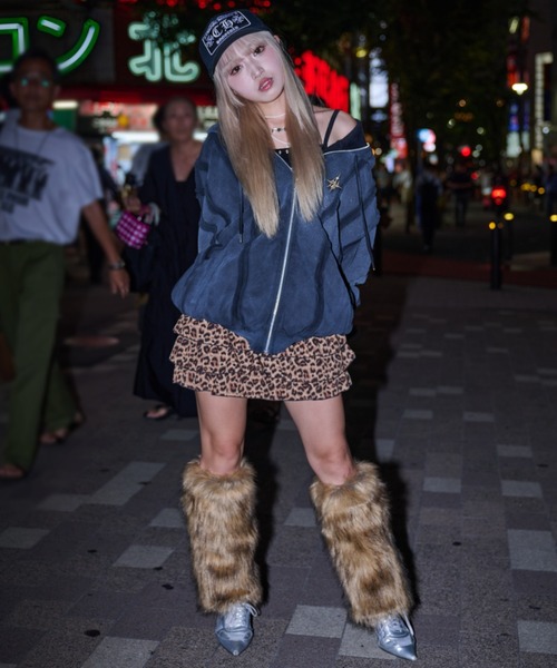 A'GEM/9 × .kom 『A'GEM/9/エージェムナイン』 吹付加工パーカー