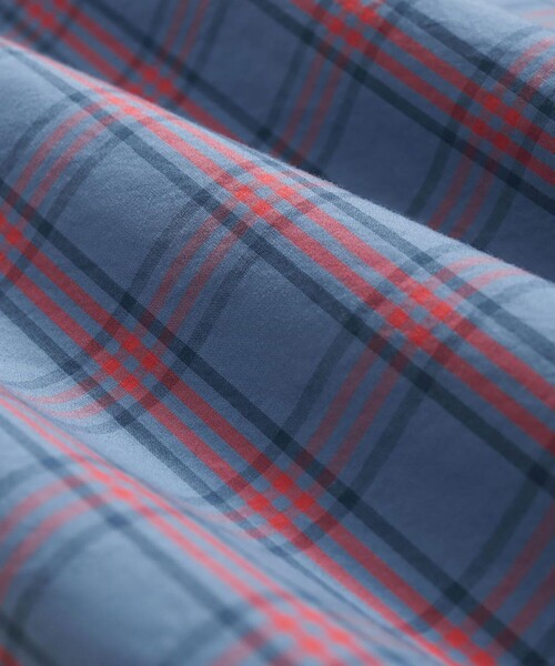 BROOKS BROTHERS(ブルックスブラザーズ)の「コットンポプリン シーズナルパターン フライデーシャツ(シャツ/ブラウス・メンズ・ストライプ/ネイビー/ブルー系その他/ピンク/ブルー/グレイッシュブルー/ホワイト/レッド/グリーン・LARGE/MEDIUM/SMALL/X-LARGE/X-SMALL)」の15枚目の写真