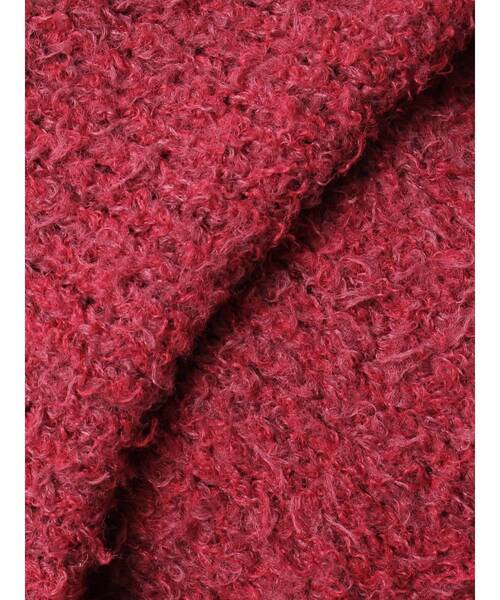 EVRIS（エヴリス）の「リボンオフショルニットワンピース（ワンピース・レディース・レッド/グレー/ブラック・FREE）」の15枚目の写真