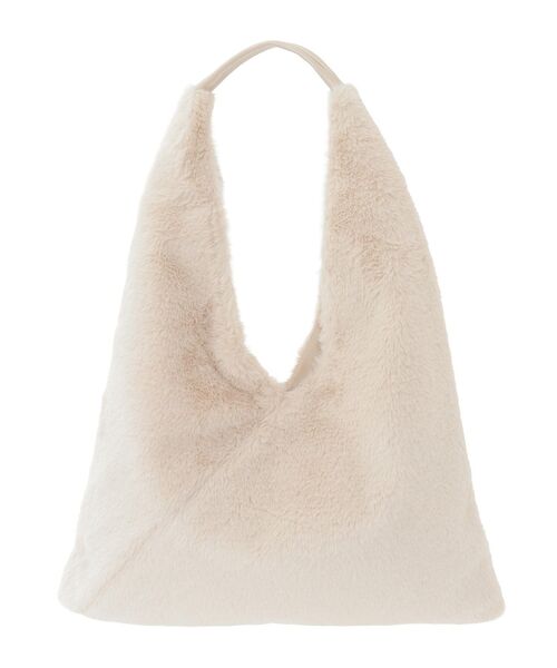 AMERICAN HOLIC(アメリカンホリック)の「フェイクファーバッグ(ショルダーバッグ・レディース・ベージュ/ブラウン・FREE)」の11枚目の写真