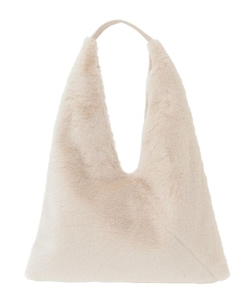 AMERICAN HOLIC(アメリカンホリック)の「フェイクファーバッグ(ショルダーバッグ・レディース・ベージュ/ブラウン・FREE)」の9枚目の写真