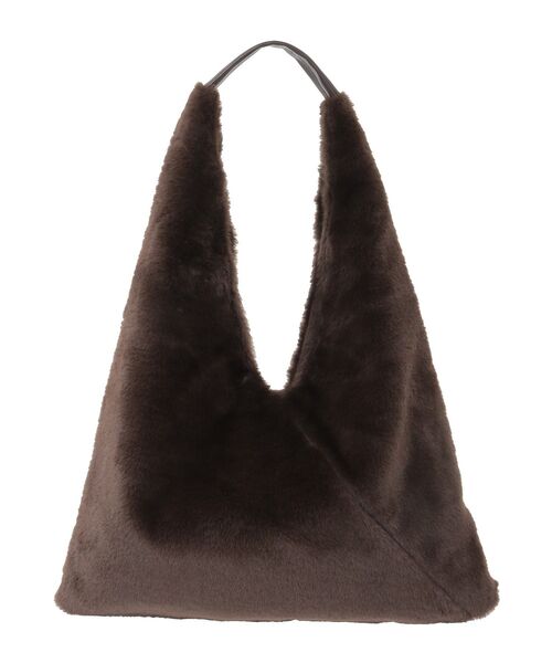 AMERICAN HOLIC(アメリカンホリック)の「フェイクファーバッグ(ショルダーバッグ・レディース・ベージュ/ブラウン・FREE)」の8枚目の写真