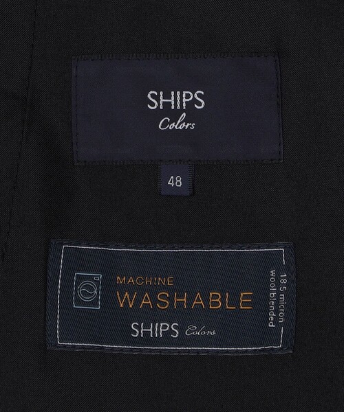 SHIPS Colors（シップス カラーズ）の「SHIPS Colors:〈洗濯機可能〉T/W スーツ スラックス(セットアップ対応可能)（その他パンツ・メンズ・ブラック/ネイビー/ブルー・44/46/48/50）」の20枚目の写真