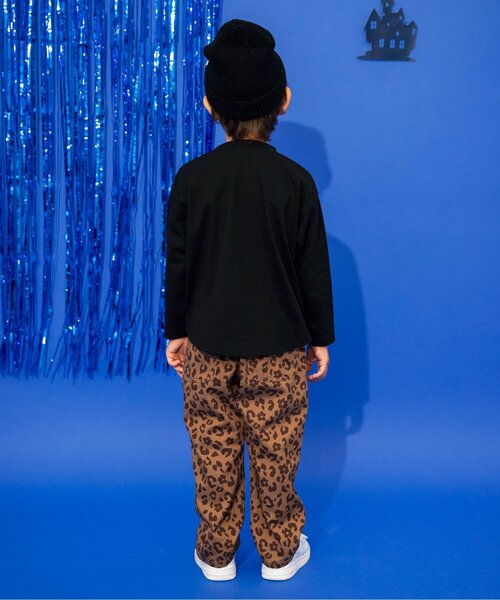 BREEZE（ブリーズ）の「【リンク/ジュニア対応】モチーフワッペン長袖Tシャツ（Tシャツ/カットソー・キッズ・イエロー/レインボー/ブルー/ブラック・80/90/100/130/140/110/120）」の6枚目の写真