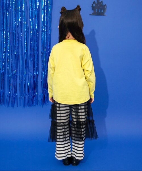 BREEZE（ブリーズ）の「【リンク/ジュニア対応】モチーフワッペン長袖Tシャツ（Tシャツ/カットソー・キッズ・イエロー/レインボー/ブルー/ブラック・80/90/100/130/140/110/120）」の12枚目の写真