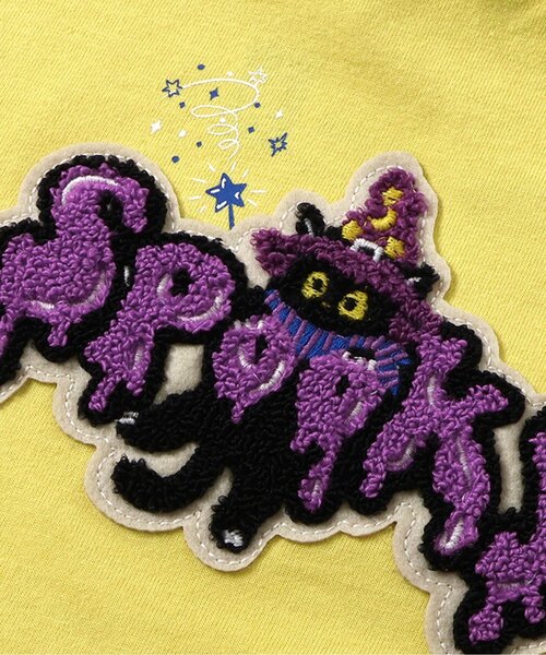 BREEZE（ブリーズ）の「【リンク/ジュニア対応】モチーフワッペン長袖Tシャツ（Tシャツ/カットソー・キッズ・イエロー/レインボー/ブルー/ブラック・80/90/100/130/140/110/120）」の16枚目の写真